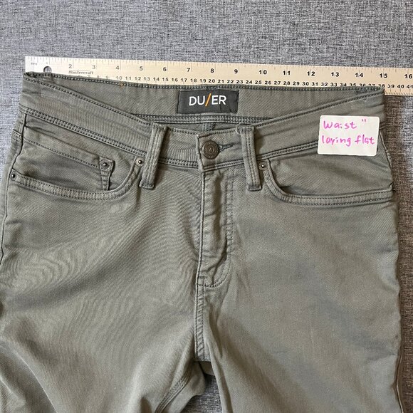 DU/ER Duer N2X No Sweat Slim Fit Pants - Men's Size 30*32 - Green - Picture 6 of 11